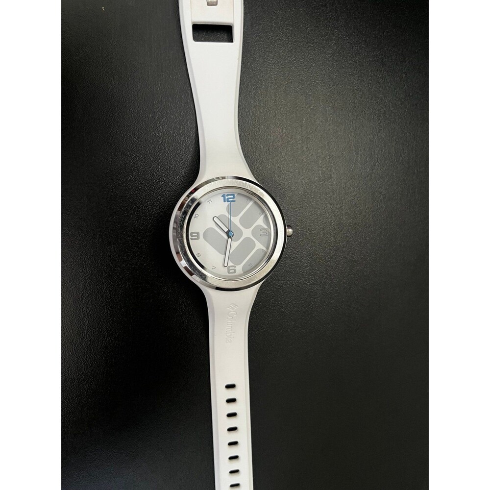 Columbia Sportswear White Analog Quartz Watch CA017 – 30M Water Resistant